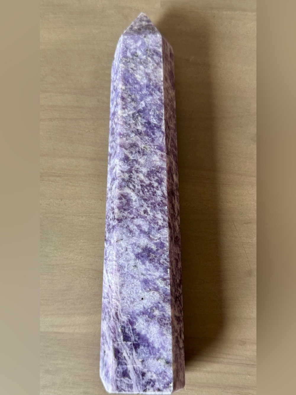 Large Lepidolite Tower - Picture 8 of 13